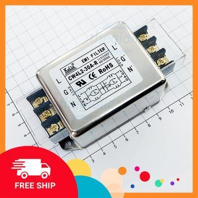 CW4L2-30A-R Bộ Lọc Nguồn 1 Pha 30A 115/250V