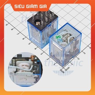 HH53P MY3NJ Rơ Le 24VDC 5A 3PDT 11 Chân SmartFix Linh Kiện