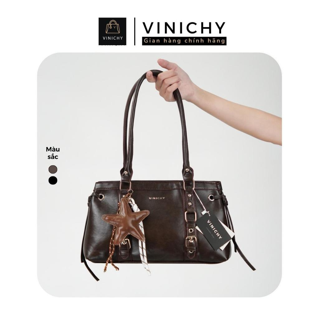 Túi xách nữ đeo vai VINICHY, tote dung tích lớn size 32cm HA822