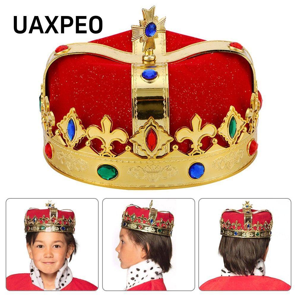 UAXPEO King Hat Ball Party Mũ hoàng đế tinh tế