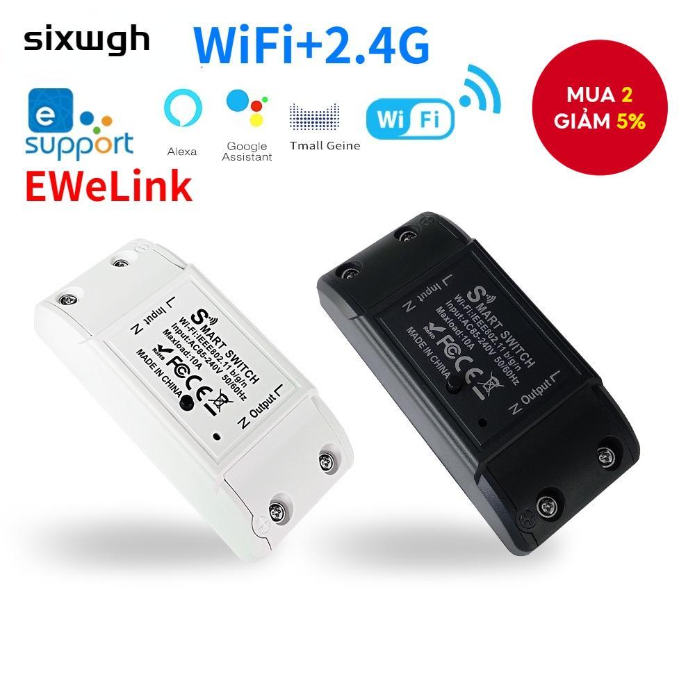 EWeLink WiFi Smart switch hỗ trợ ứng dụng EWeLink, hỗ trợ điều khiển giọng nói Alexa Google Home.