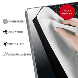 Khăn Lau Sạch Chống Bụi Microfiber Cho Bìa Bàn Phím Màn Hình Laptop Dùng Cho MacBook 