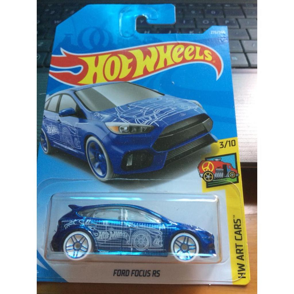 2018 Hot Wheels Hot Little Xe thể thao FORD FOCUS RS 276 / 365 (8-1)