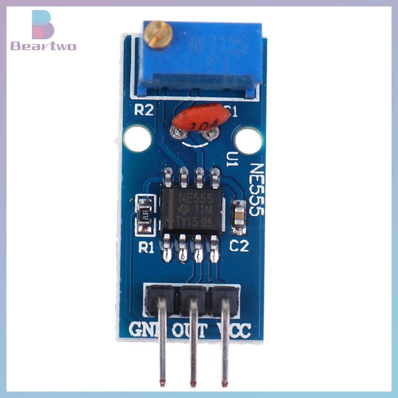 < beartwo > Mô-đun máy phát xung điều chỉnh tần số NE555 chip NE555 Mới