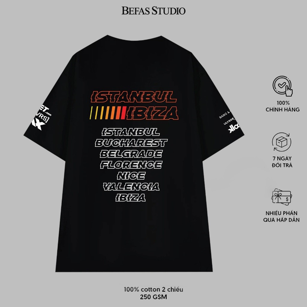Áo thun Gumball3000 2025 TOUR T-SHIRT