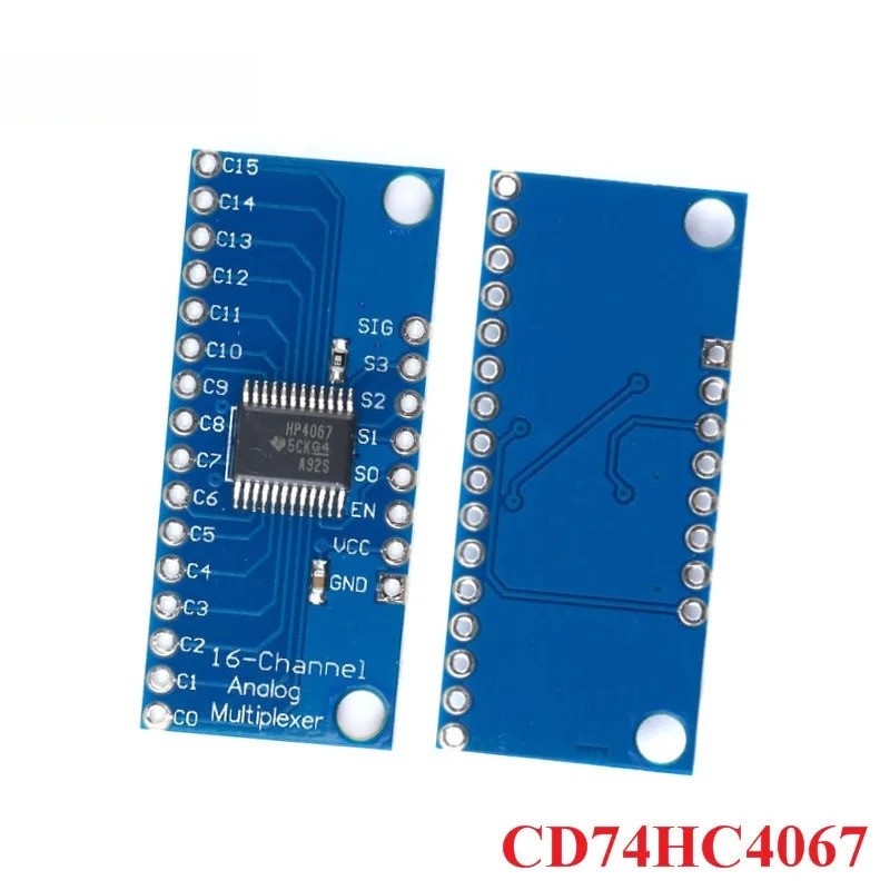 5 Cái / 1 CD74HC4067 74HC4067 CMOS 16 Kênh ADC Analog Kỹ Thuật Số Multiplexer Tốc Độ Cao Đột Phá Ban