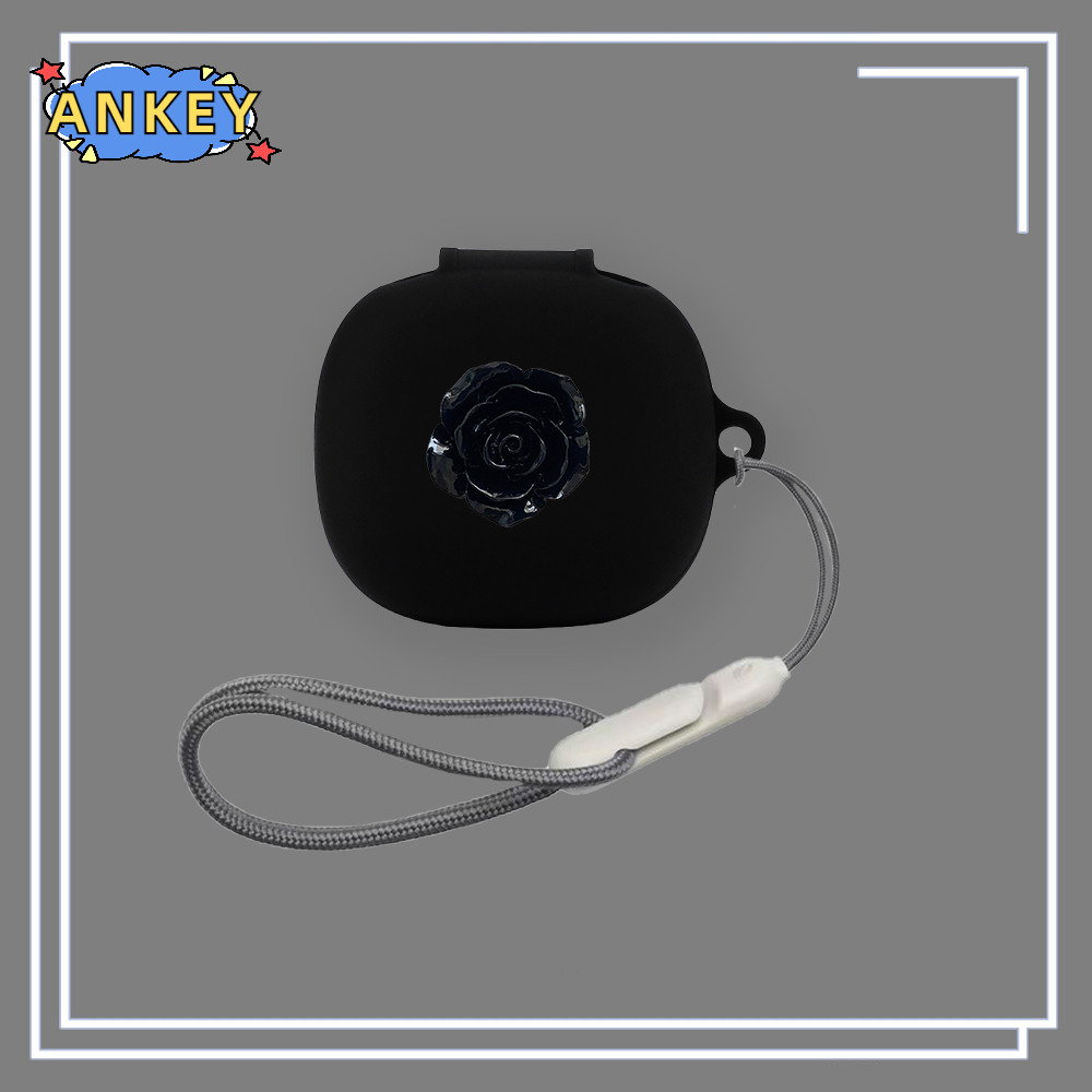 for Anker Soundcore R60i NC /P31i Silicone Cartoon coal ball Pattern Headphone Cases With Hook Prote