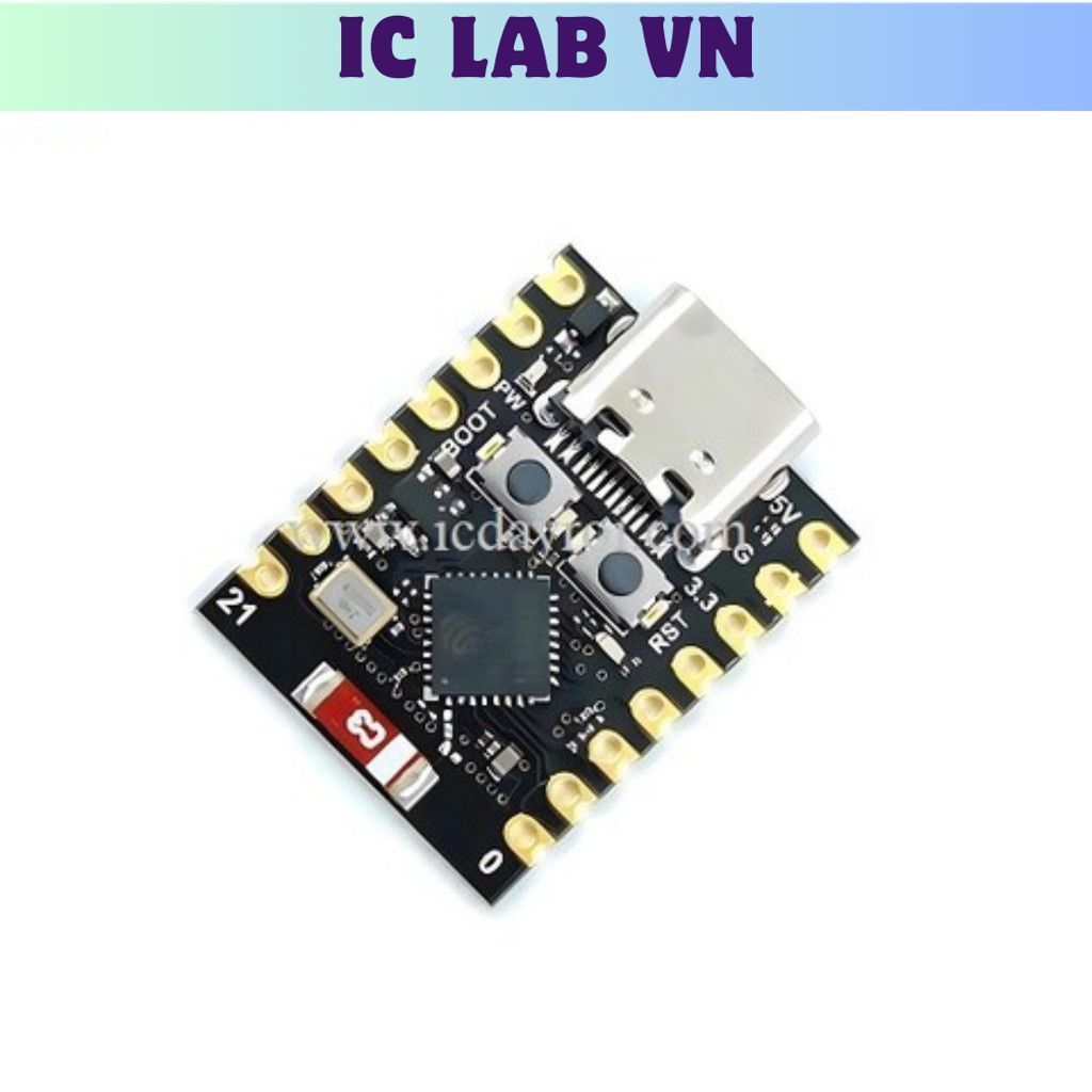 Kit Phát Triển Wifi Bluetooth ESP32-C3 Super Mini 4MB Ic Lab VN