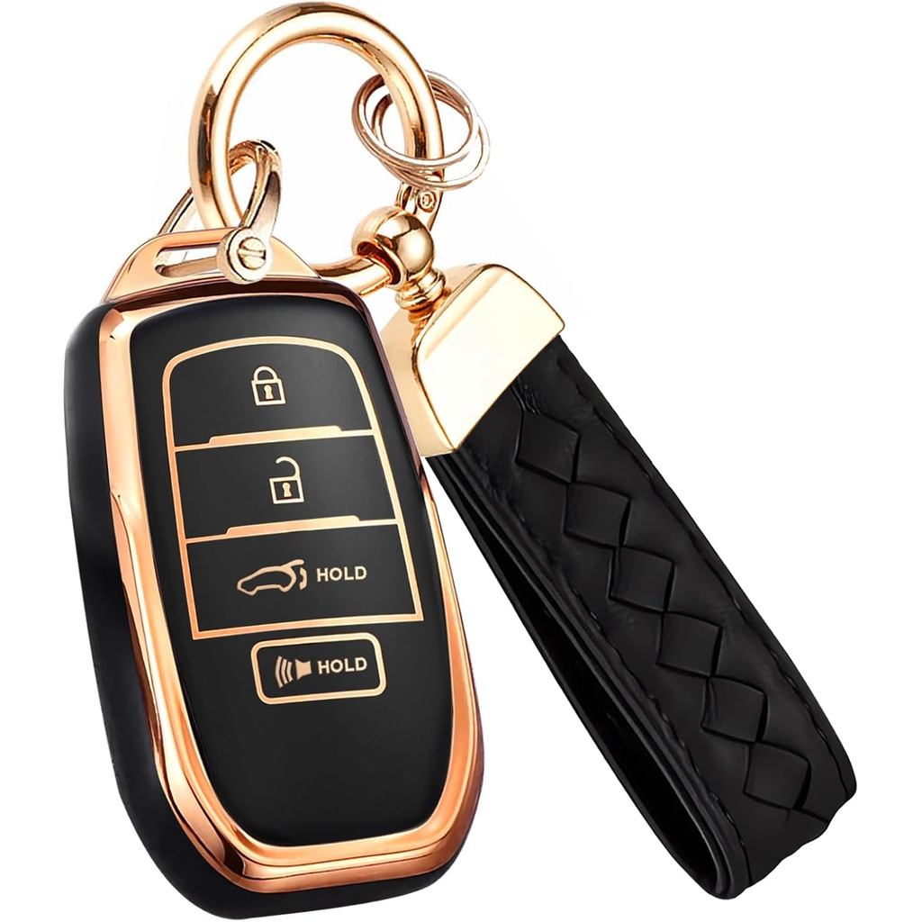 Montague Key Fob Cover cho Toyota Crown Corolla Cross Grand Highlander Land Cruise Prius Sequoia Tun