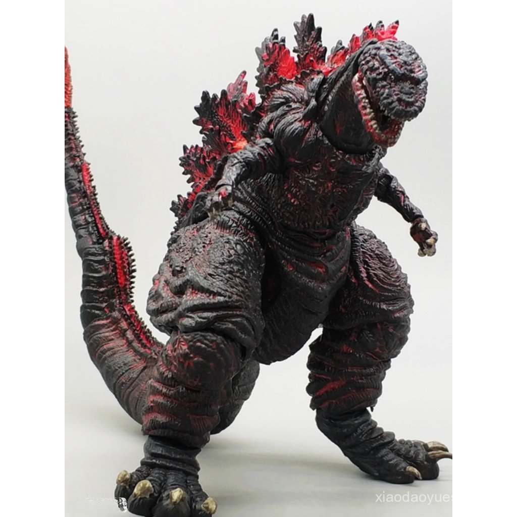 Godzilla Donkey Kong King of Monsters Di Chuyển Hình Búp Bê Mô Hình Khủng Long Sen Đỏ Năng Lượng Hạt