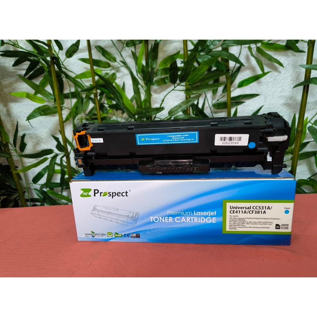 Hộp mực màu Đen CE410A/CE411A/CE412A/CE413A/CC530A/CC531A/CC532A/CC533A/CF380A/CF381A/CF382A/CF383A