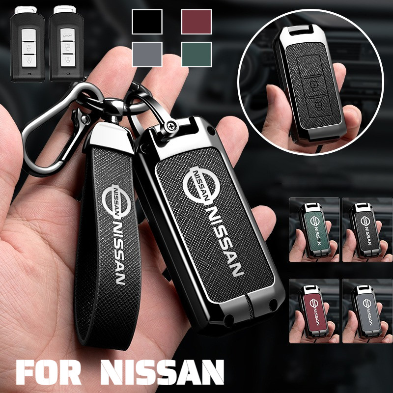 Hợp Kim Kẽm Da Chìa Khóa Ô Tô Dành Cho Xe Nissan Livina G2 Thế Hệ 2nd 2 2019-2026 Thông Minh Không C