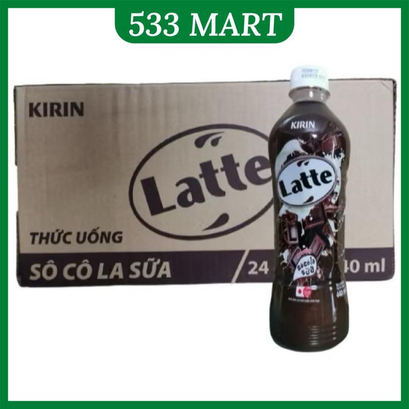 [HỎA TỐC HCM] THÙNG 24 CHAI THỨC UỐNG SOCOLA SỮA KIRIN LATTE 440ML