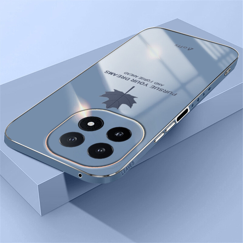 Ốp điện thoại Vivo iqoo 15 Shining Maple Leaf Design mạ mềm Ốp lưng iqoo 15