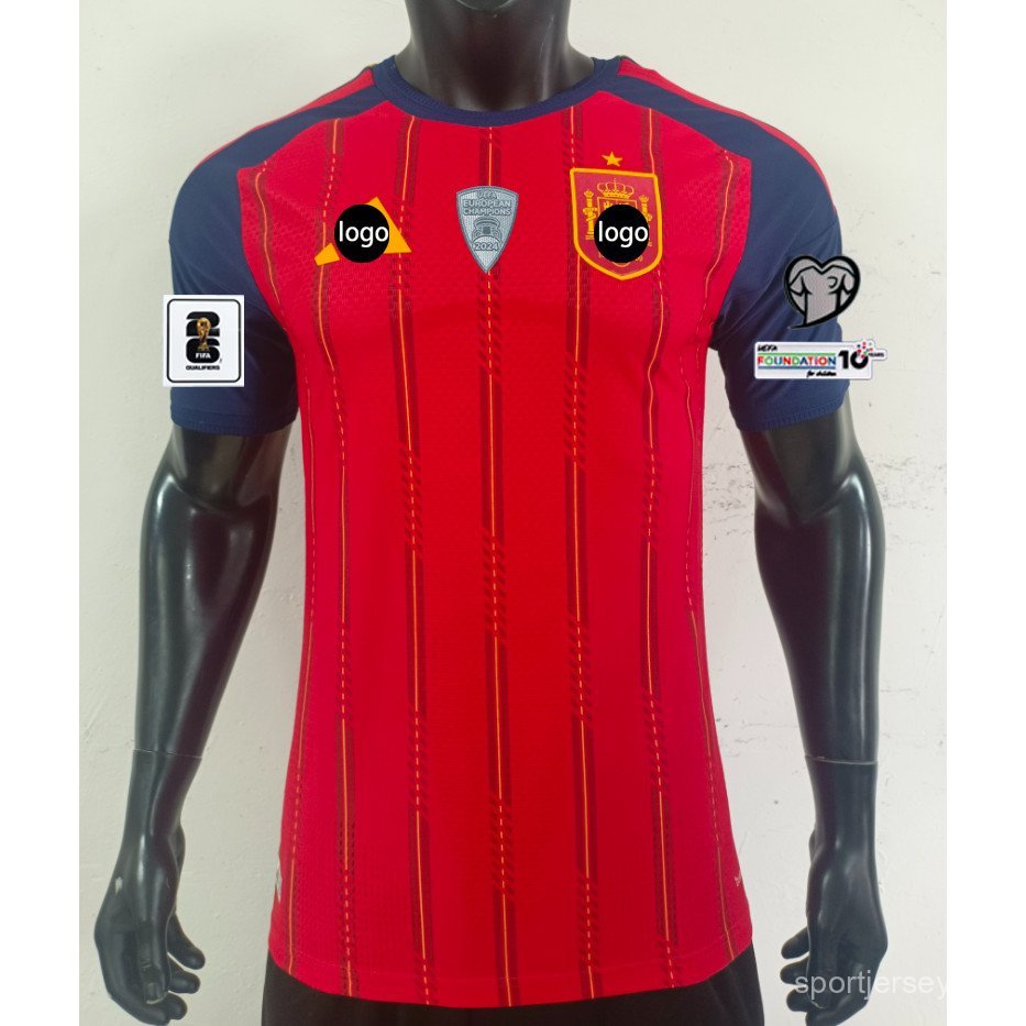 Áo bóng đá sân nhà với hình ảnh Rodrigo và Yamal Pedri - Phong cách hiện đại