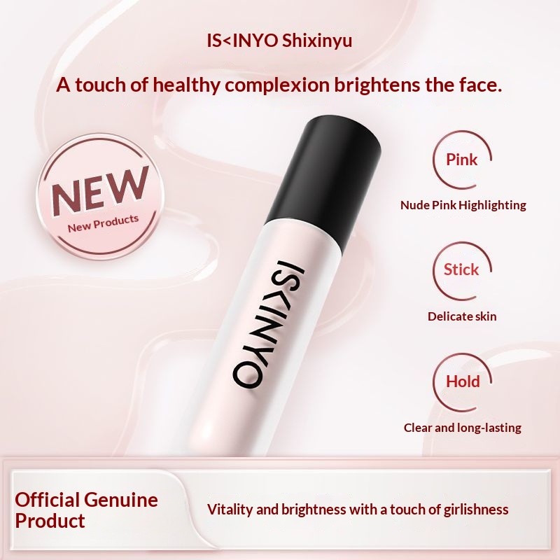 ISKINYO Shixinyu Brightening Liquid Pink Liquid Highlight Concealer Dark Circles Skin Tone Blush Aut