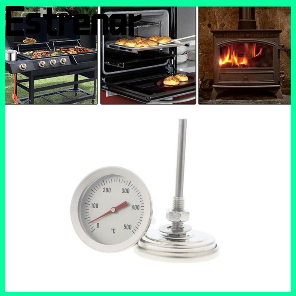 Nhiệt kế BBQ ESTRENAR Grill 0-500°C Đồng hồ đo nhiệt độ