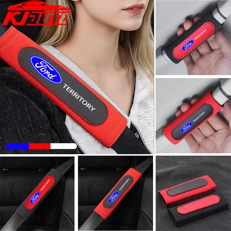 Ford Territory Da Lộn Da Dây An Toàn Dây An Toàn Dây Đeo Vai Da Tự Động Tay Cầm Mái Vỏ Bảo Vệ Cho Lã
