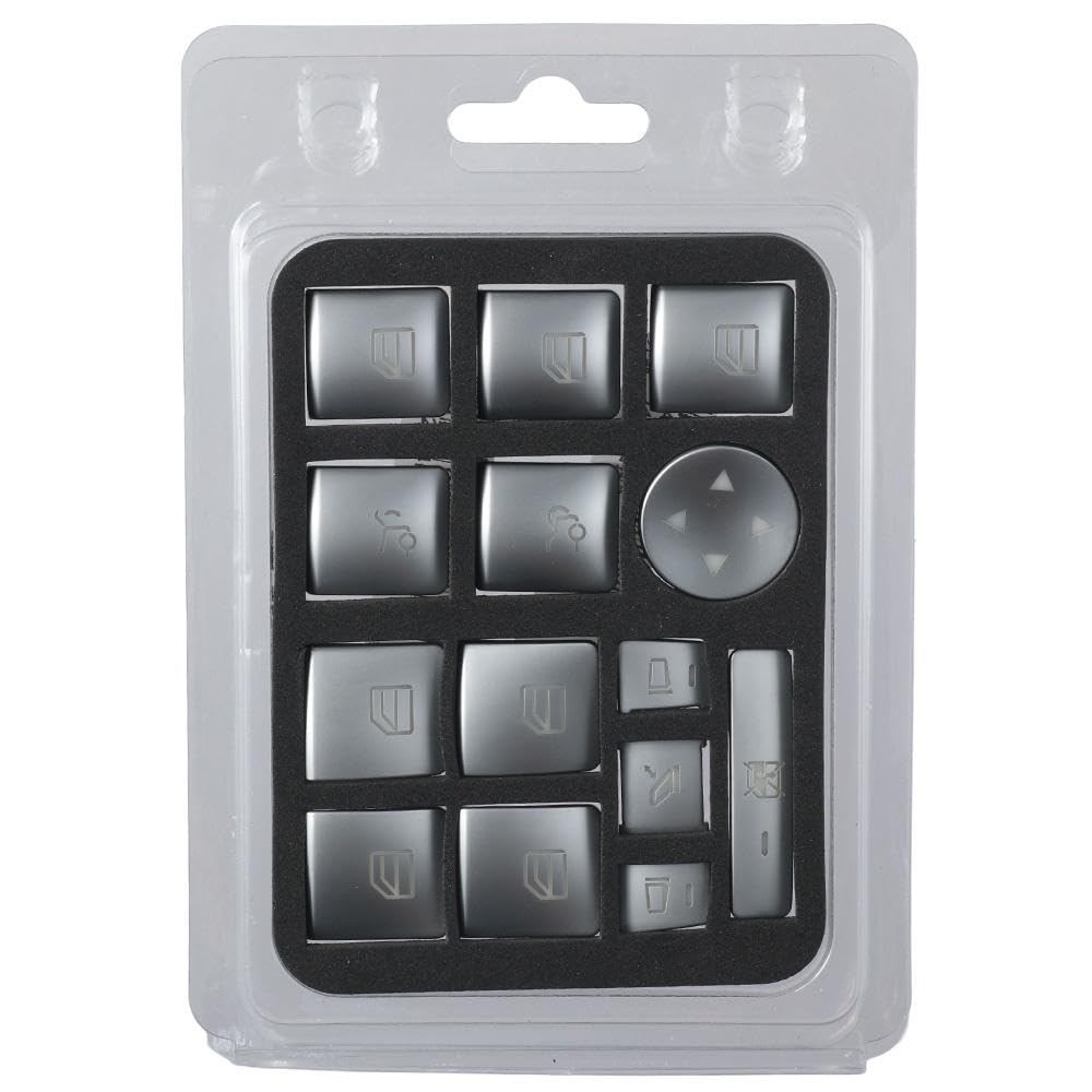 BYOBYO 14 Chiếc Cửa Sổ Nút Viền Bao Nội Thất Ô Tô Bao Thay Thế Cho Benz B C E GLA CLA GLK GL ML GLE 