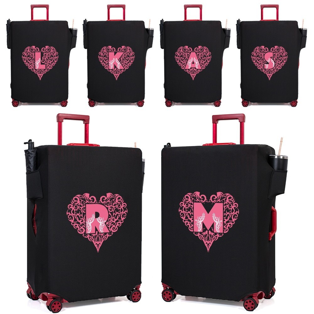 Luggage Protector Anti-Dust Luggage Cover Aesthetically pleasing Luggage Cover for 18-32 Inch Love L