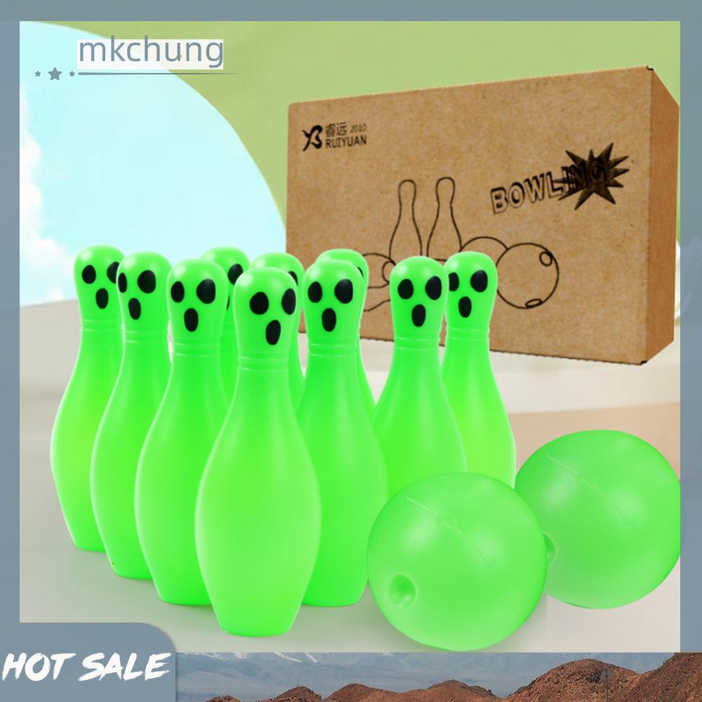 [mkchung.vn] Bộ Bowling Ma Sáng Tạo Halloween Phát Sáng Trong Bóng Tối Họa Tiết Ma Bowling Chân Chủ 
