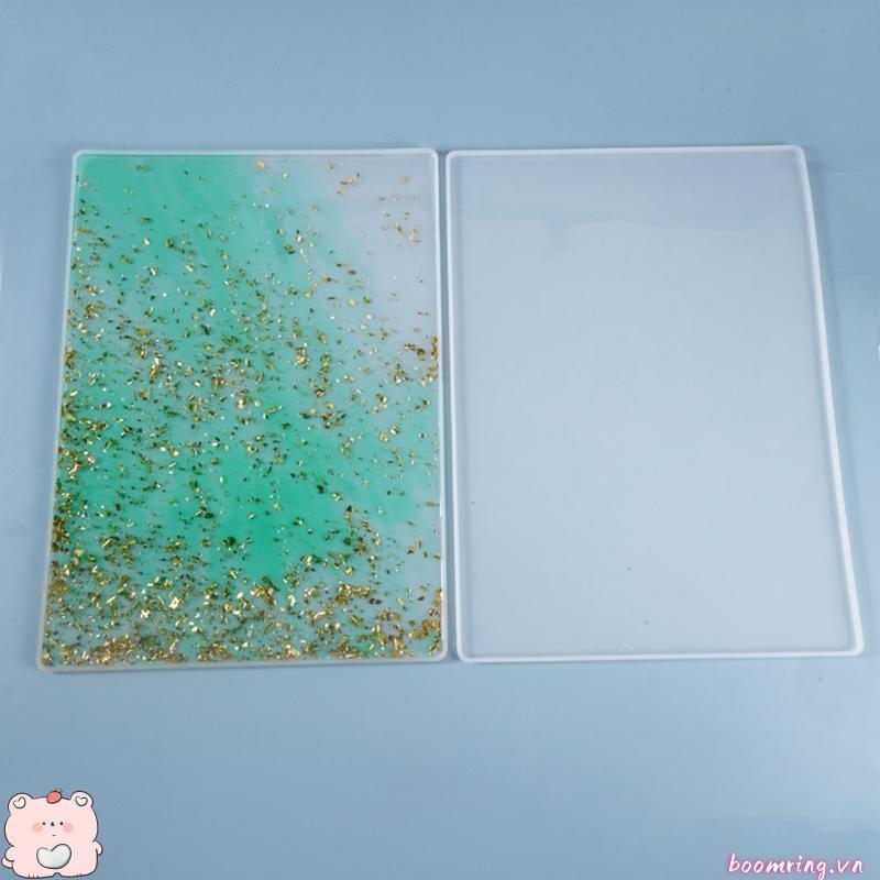 Boom Crystal Epoxy Resin Khuôn Viết Bảng Vẽ Khuôn Khuôn Silicon DIY