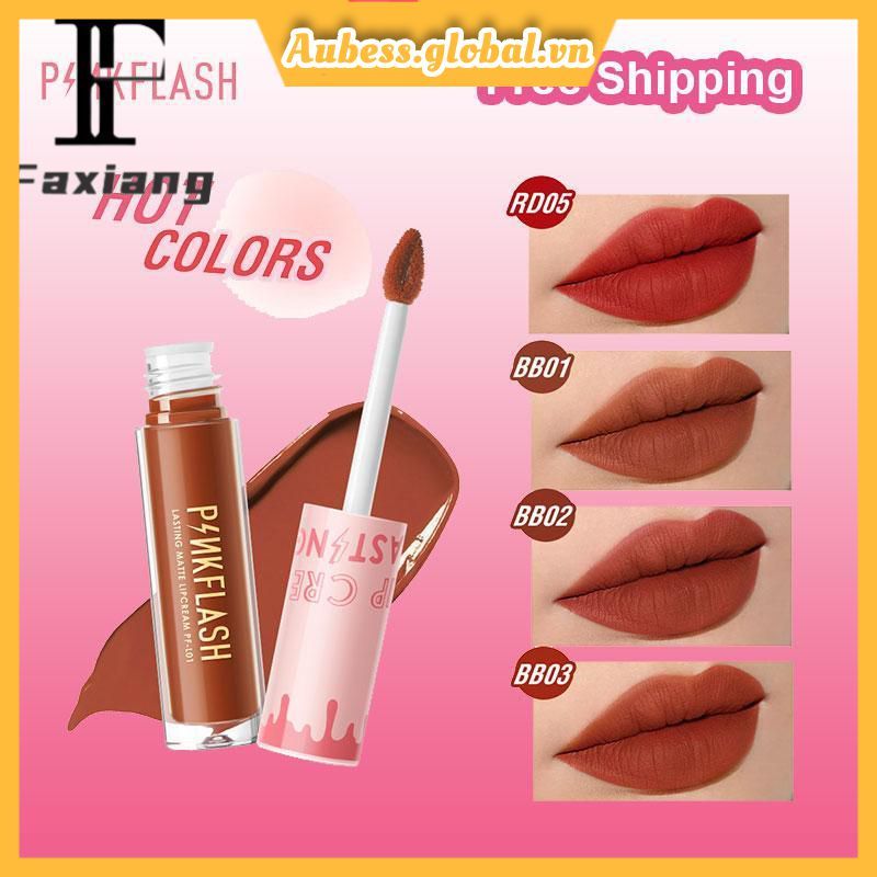 coza 2025 [Miễn phí vận chuyển] Son lì pinkflash Son môi dưỡng ẩm lâu trôi Son bóng Trang điểm