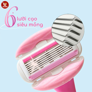 Dao cạo triệt lông toàn thân, triệt lông nhanh chóng mà không gây tổn thương da, sử dụng êm ái và an toàn.