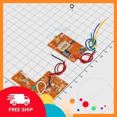 Mạch Thu Phát RF 40Mhz 4 Kênh Cho Xe Đồ Chơi