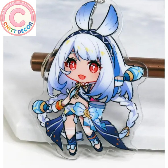 Mualani Keychain - Genshin Impact Acrylic Charm- chit
