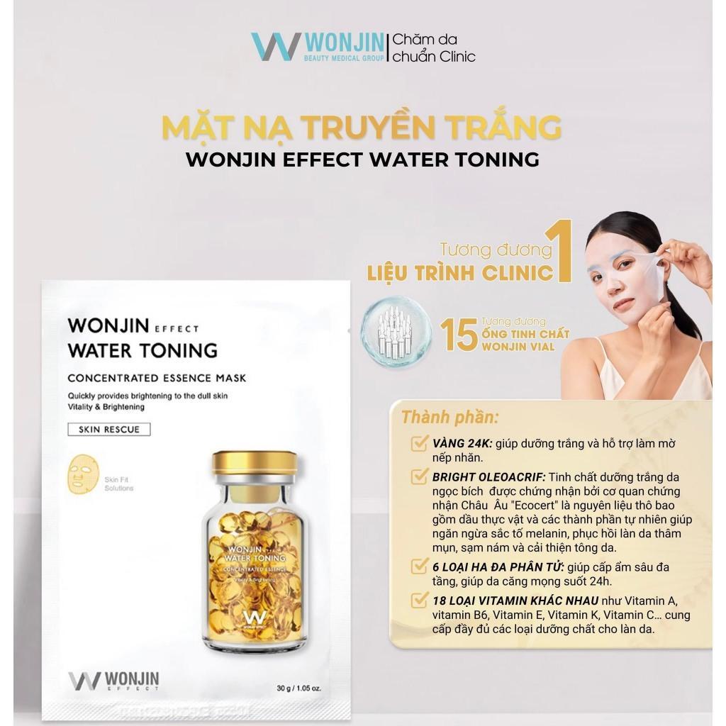 Ảnh 7 của Mặt Nạ Wonjin Effect Các Loại Tách Lẻ 1 Miếng 30g, cao cấp cho mọi loại da mask  sheet