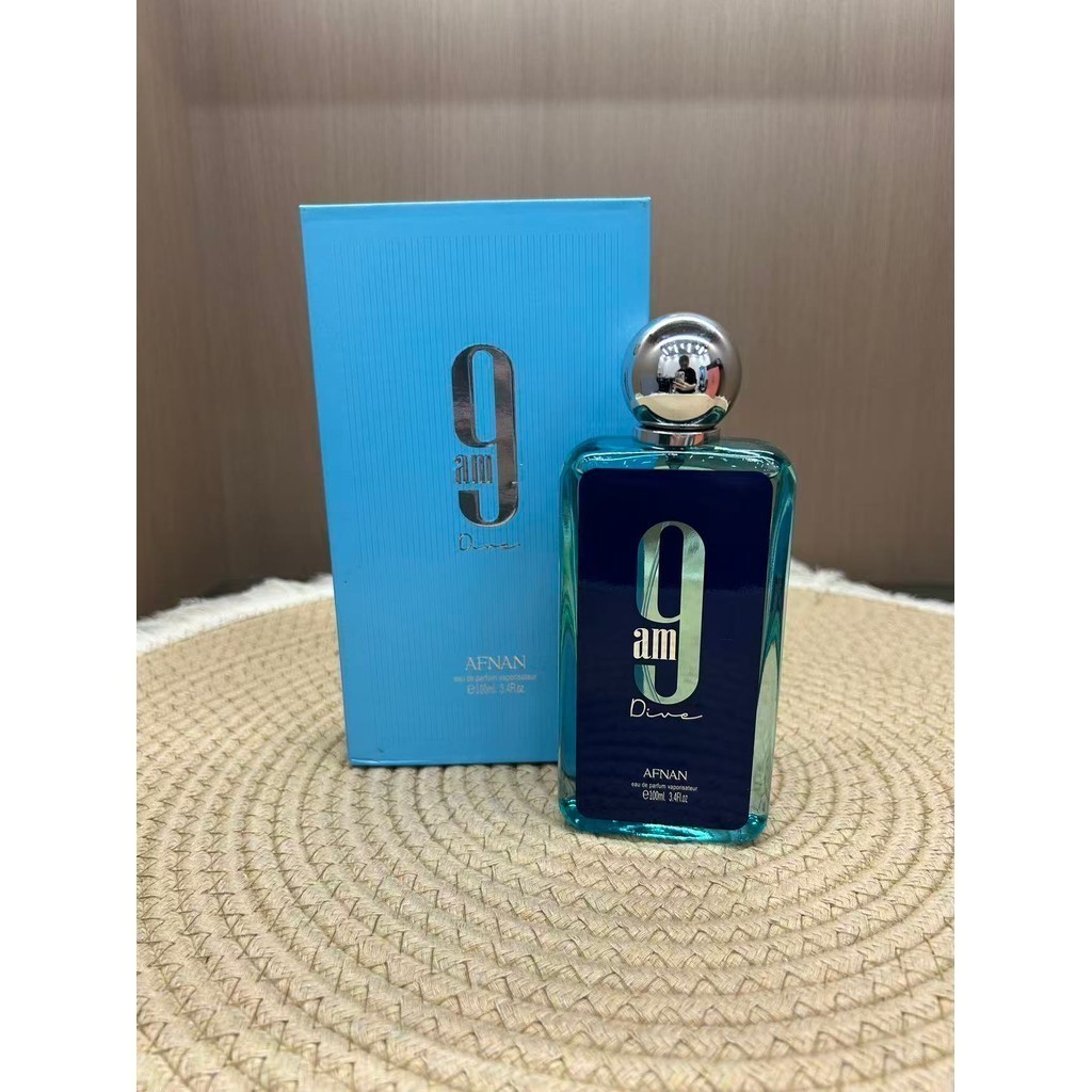 Nước hoa AFNAN Dive 9PM Nước hoa và trái cây Ả Rập tươi mát Hương thơm lâu dài  100ml COD