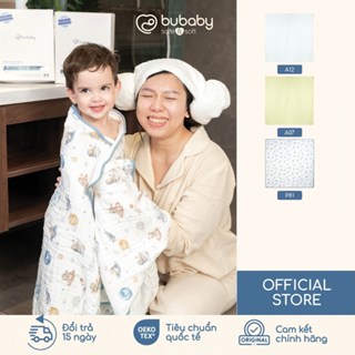  BU Corner - Khăn tắm  bồng bềnh 6 lớp Muslin  BU Baby ACM07BB00 