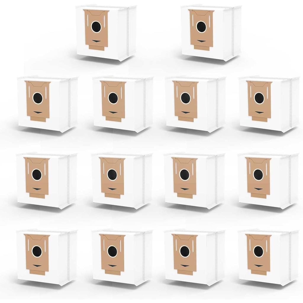 14 Gói Túi T8 Tương thích với Ecovacs Deebot Ozmo T8 / T8 + T8 AIVI, N8 Pro Plus / N8 Pro, DX93, DDX