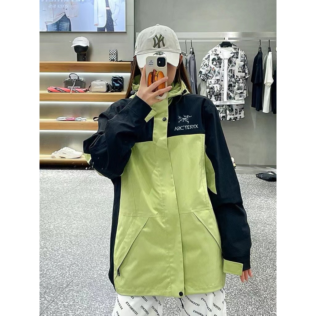 Áo khoác Cargo có mũ trùm đầu mới của ARCTERYX dành cho nam, Áo khoác đi bộ đường dài ngoài trời