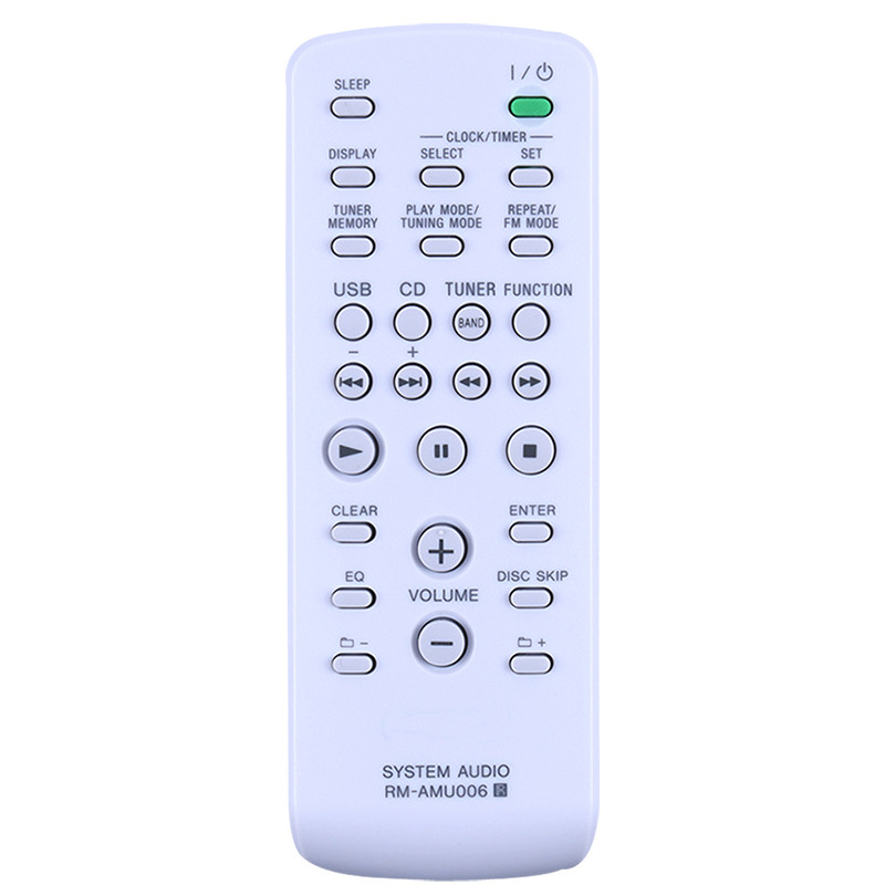 Tương thích với Sony Audio FST-ZUX9 LBT-ZUX9 MHC-EX9 MHC-EX8 MHC-EC69 MHC-GT222 Phụ tùng điều khiển 