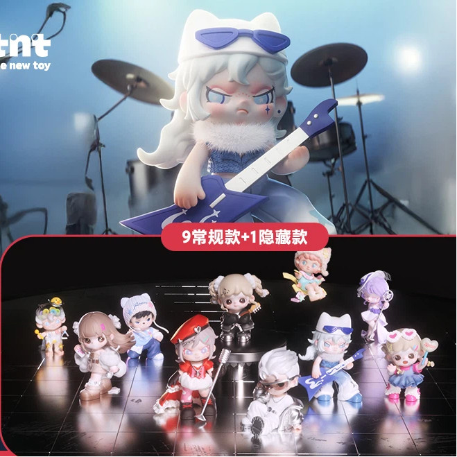 TNT SPACE Zoraa ANMOO Rayan DORA Liita Acoustic Wave Fission Blind Box Chơi Hợp Thời Trang Tay Chạy