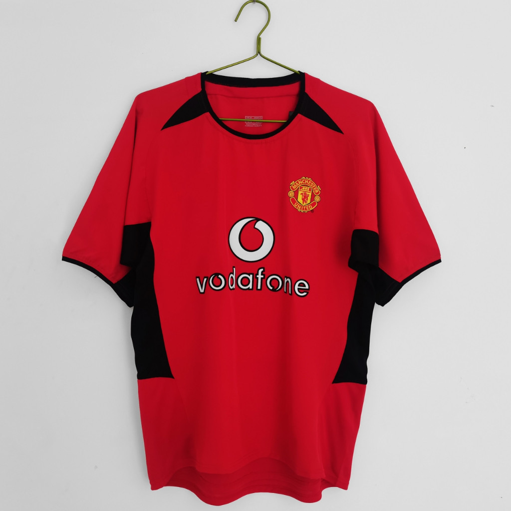 #M-U 02-03 Sân khách sân nhà Retro Soccer Jersey Bóng đá #BECKHAM