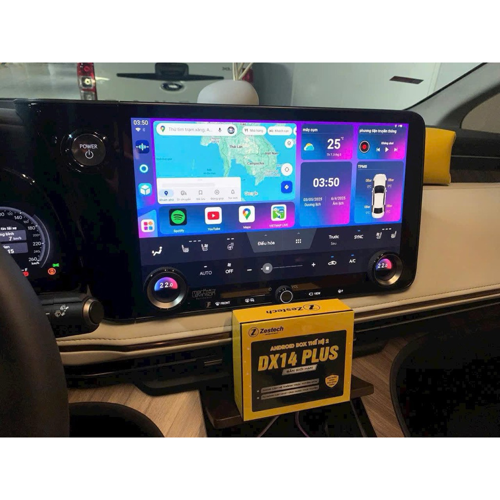 Zestech DX14 PLUS thế hệ 2 - Android box ô tô cấu hình siêu mạnh RAM 8GB, ROM 128GB(Tặng Cam Hành Tr