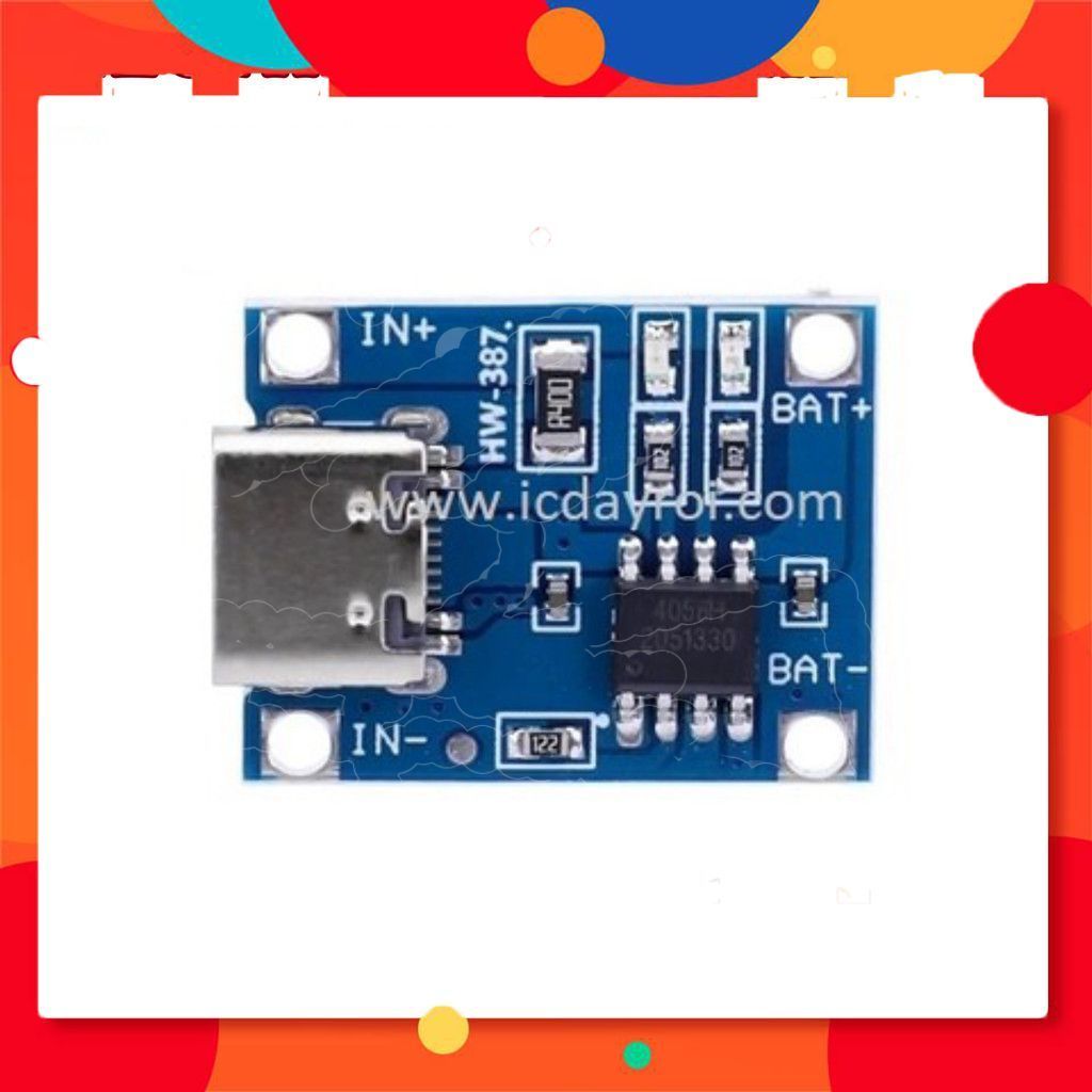 [5 Cái]- Module Sạc Pin Lithium TP4056 Type-C Điện Tử Store99
