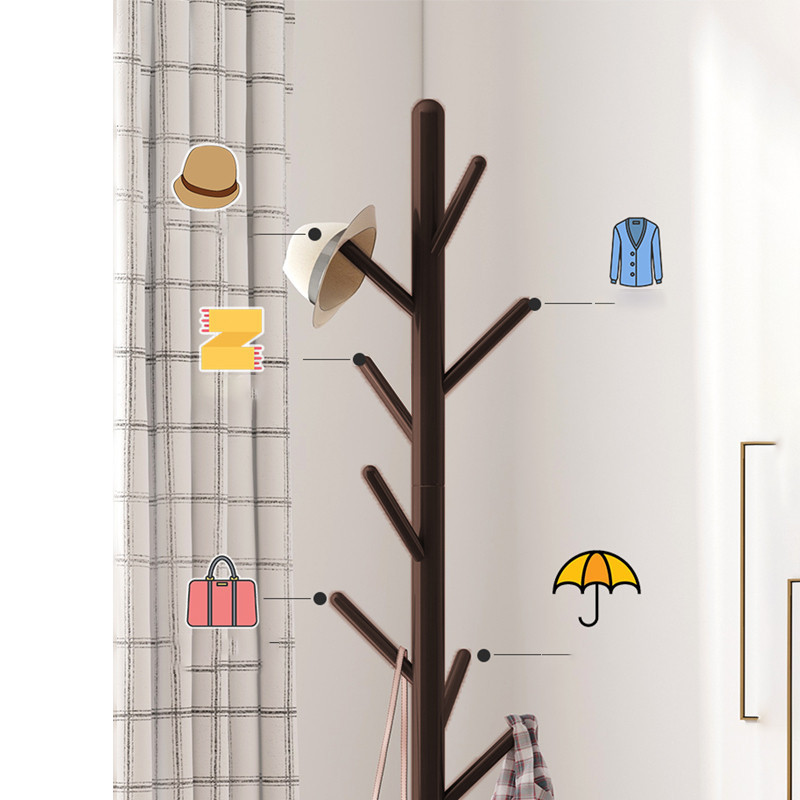 Cây Treo Quần Áo Đứng Gỗ Thông Móc Quần Áo Gỗ Thiết Kế Lắp Ráp Hiện Đại Trang Trí Nhà Cửa | BigBuy360 - bigbuy360.vn