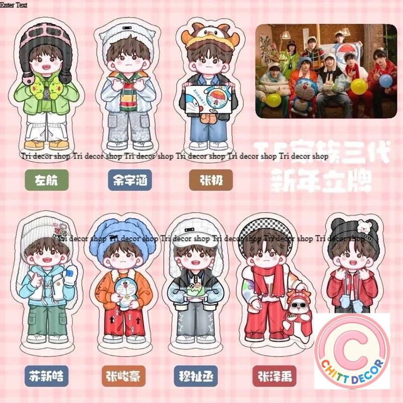Standee TF Gia Tộc F3 - chit