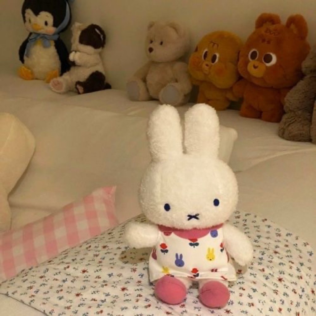 Mify Miffy Rabbit Limited Miffy Rabbit Sang Trọng Búp Bê 25cm Cotton Thoải Mái Ngủ Búp Bê Sang Trọng