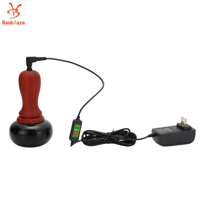 Máy mát xa điện đá nóng Kim đá tự nhiên Guasha Cạo toàn thân