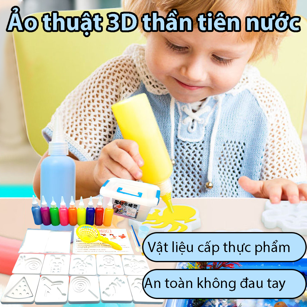 Educational Toys DIY Magic Water Elves Spirit Funny Magical Waterscape Toys for Kids