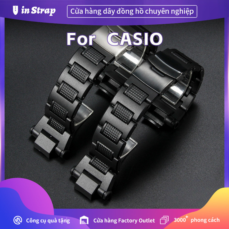 Áp dụng cho Đồng hồ CASIO G-SHOCK, Dây đeo thay thế dây thép bằng nhựa cho Gravitymaster GW4000 GA10