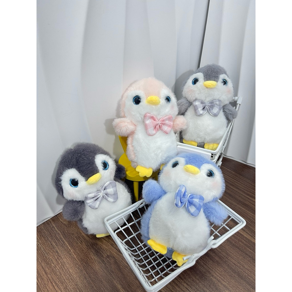 Móc Khoá Gấu Bông Chim Cánh Cụt Mini – Siêu Dễ Thương