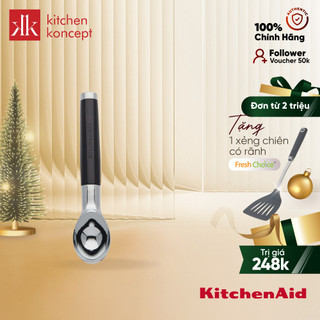  Muỗng Thìa Múc Kem Sữa Chua Trân Châu Kitchenaid - Màu Đen 