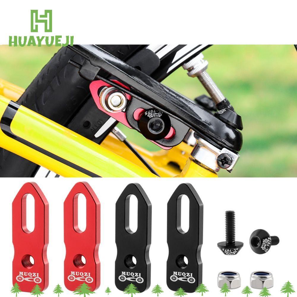 Huayueji Brake Adapter Kit - Hợp kim nhôm nhẹ, phù hợp cho xe đạp dùng hệ thống phanh V-brake, màu đ
