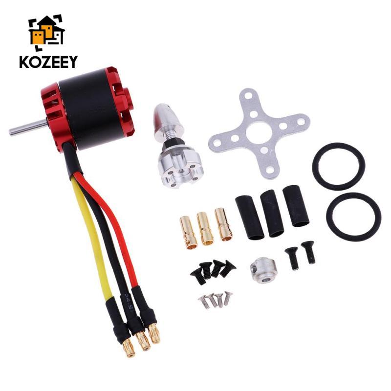Động cơ không cần bàn chải N2830 1000KV Động cơ Máy bay trực thăng điều khiển từ xa RC 270W
